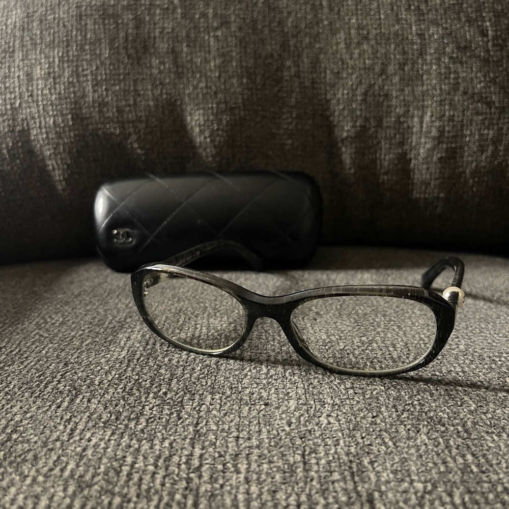 CHANEL Vintage Tweed Eyeglasses